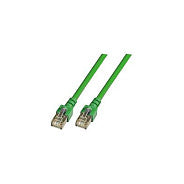 EFB RJ45 Patchkabel SF/UTP Cat.5e PVC CCA 10.00m grün