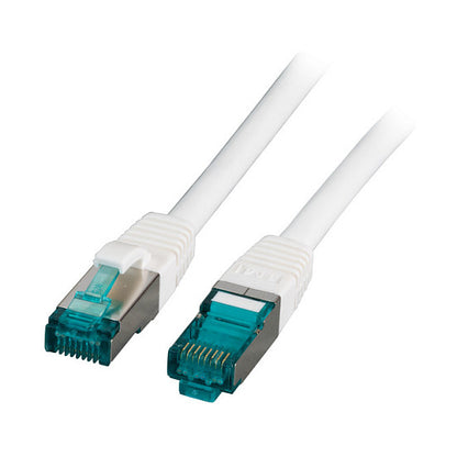 EFB RJ45 Patchkabel S/FTP Cat.6A LSZH 0.25m weiß