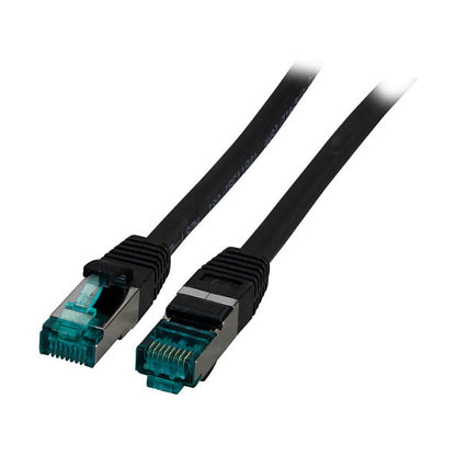 EFB RJ45 Patchkabel S/FTP Cat.6A LSZH 15.00m schwarz