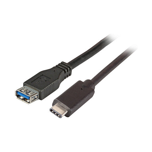 EFB USB3.2 Adapterkabel Typ-C Stecker auf Typ A Buchse 0.2m