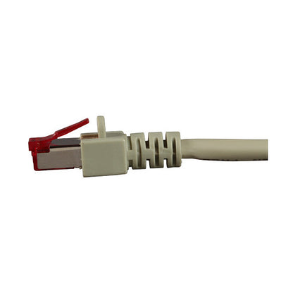 EFB RJ45 Patchkabel S/FTP Cat.6 LSZH 40m GRAU reines Kupfer Laengenaufdruck auf Knickschutztuelle patentiert