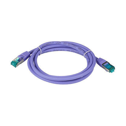 EFB RJ45 Patchk. S/FTP Cat.6A LSZH Cat.7 Rohk. 5.00m violet