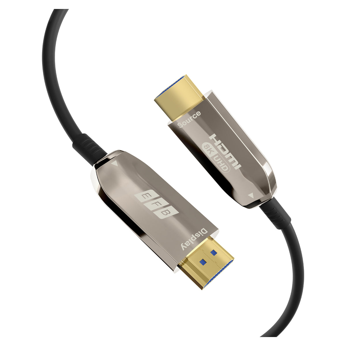 EFB HDMI Glasfaserkabel AOC aktiv 8K60Hz 48 Gbit/s 20m schw.