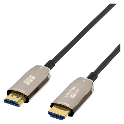 EFB HDMI Glasfaserkabel AOC aktiv 8K60Hz 48 Gbit/s 20m schw.