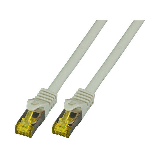 EFB RJ45 Patchk. S/FTP Cat.6A LSZH Cat.7 Rohk. 20.00m grau