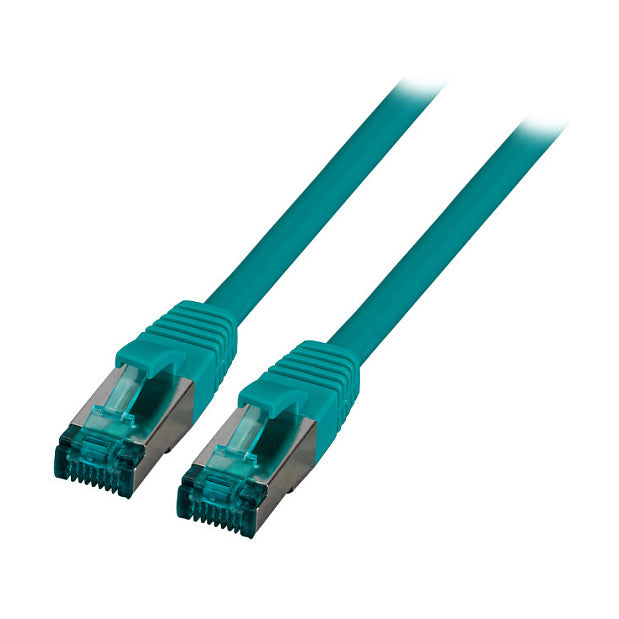 EFB RJ45 Patchkabel S/FTP Cat.6A LSZH 15.00m grün
