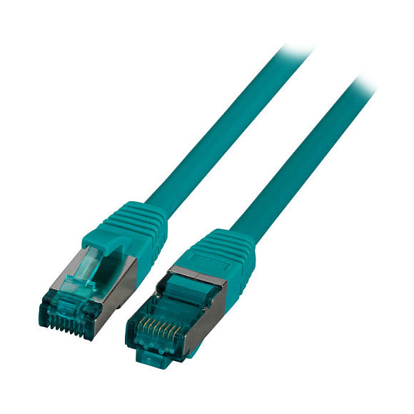 EFB RJ45 Patchkabel S/FTP Cat.6A LSZH 15.00m grün