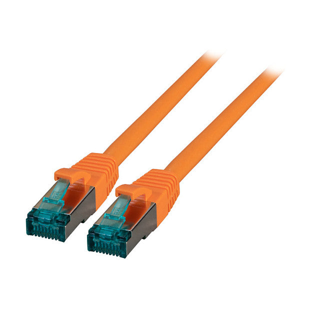 EFB RJ45 Patchkabel S/FTP Cat.6A LSZH 2.00m orange