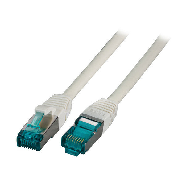EFB RJ45 Patchkabel S/FTP Cat.6A LSZH 25.00m grau