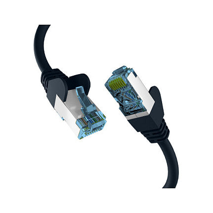 EFB RJ45 Patchkabel mit Cat7 Rohkabel 1.50m schwarz