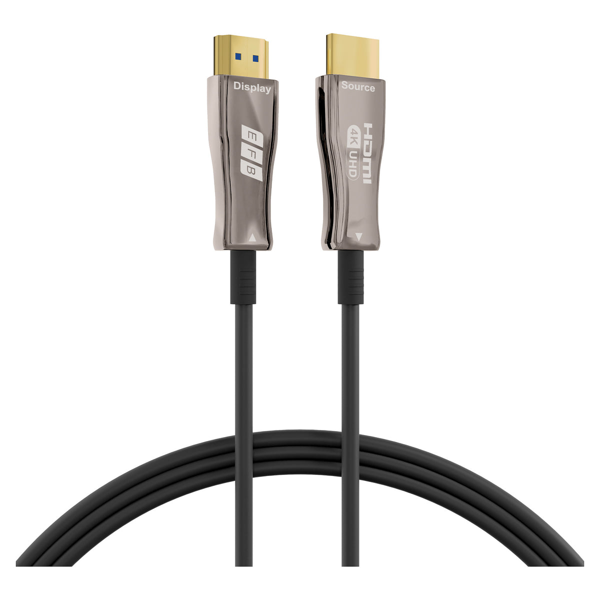 EFB HDMI Glasfaserkabel AOC aktiv 4K60Hz 30m schwarz