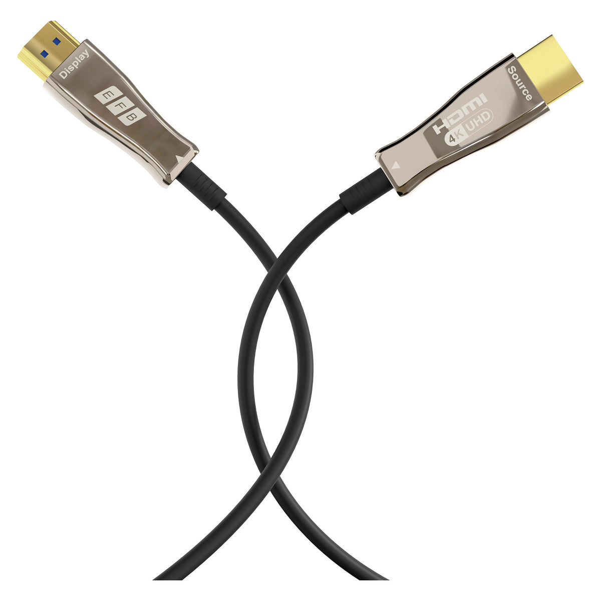 EFB HDMI Glasfaserkabel AOC aktiv 4K60Hz 30m schwarz