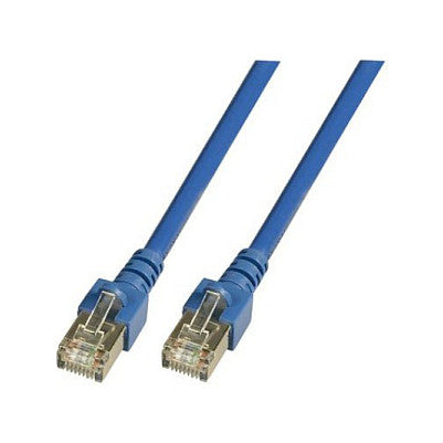 EFB RJ45 Patchkabel SF/UTP Cat.5e PVC CCA 25.00m blau