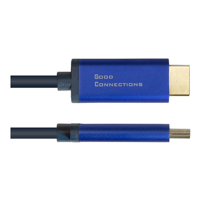 Good Connections Kabel DP1.4-St.-HDMI2.0-St. blau 3m