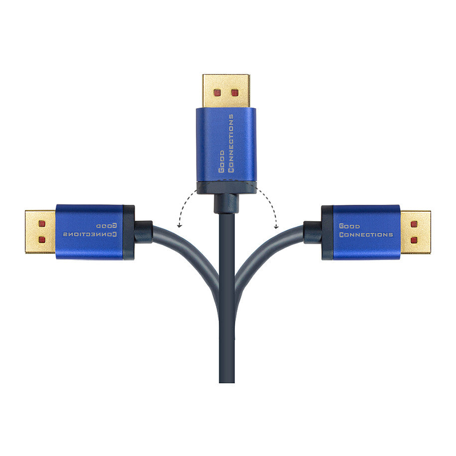 Good Connections Kabel DP1.4-St.-HDMI2.0-St. blau 3m