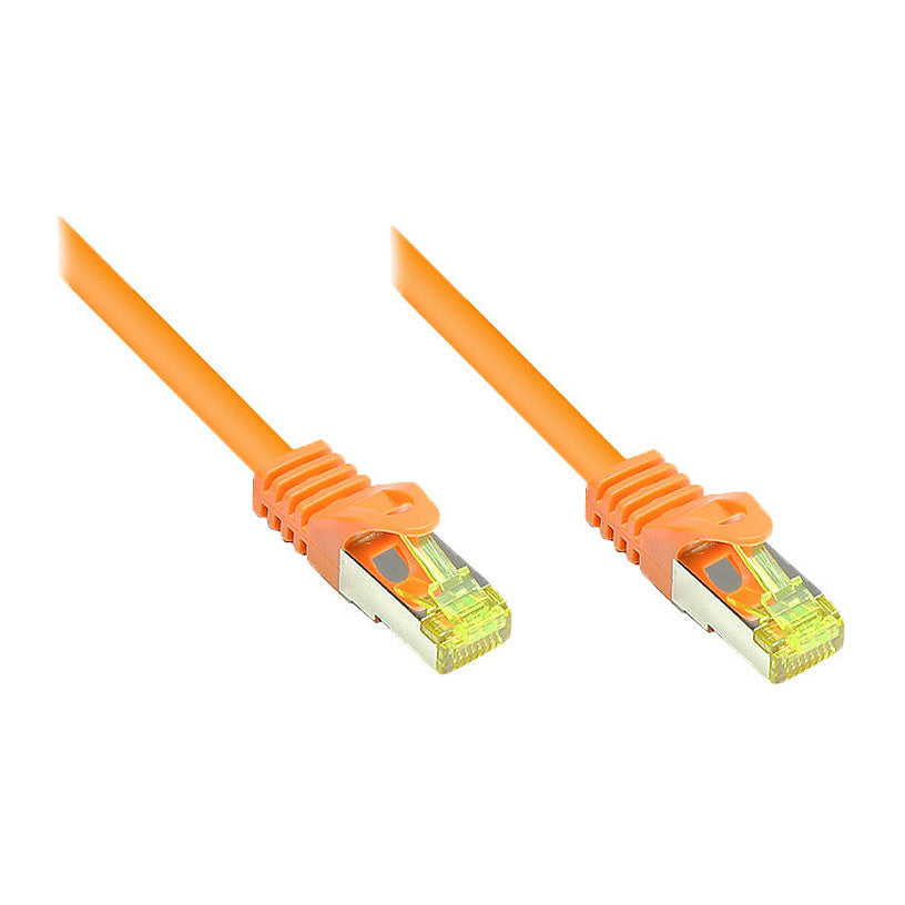 Good Connections Patchkabel m. Cat.7 Rohkabel orange 0,15m