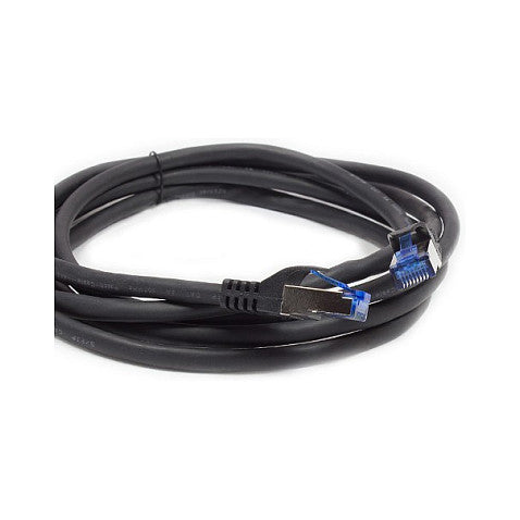 Good Connections Cat.6A Patchkabel SmartFLEX HF schw. 0,25m