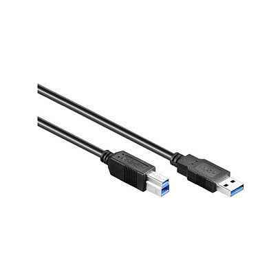 Good Connections USB3.0 Kabel A-B schwarz 5m