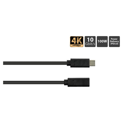 Good Connections USB 3.2 Gen.2 Verläng. USB-C St.-Bu. 0,5m