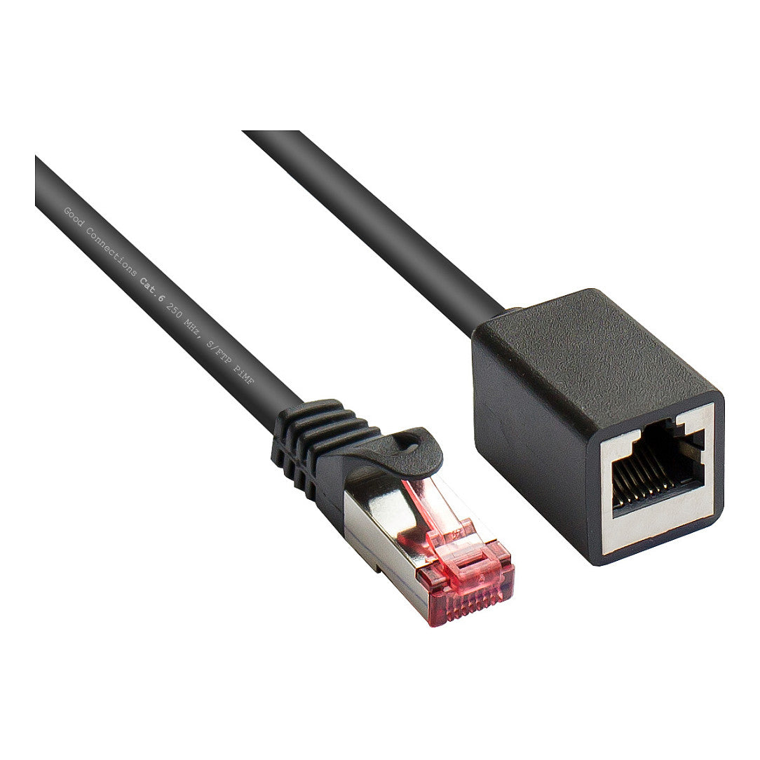 Good Connections Cat.6 Patchkabelverl. S/FTP schwarz 5m