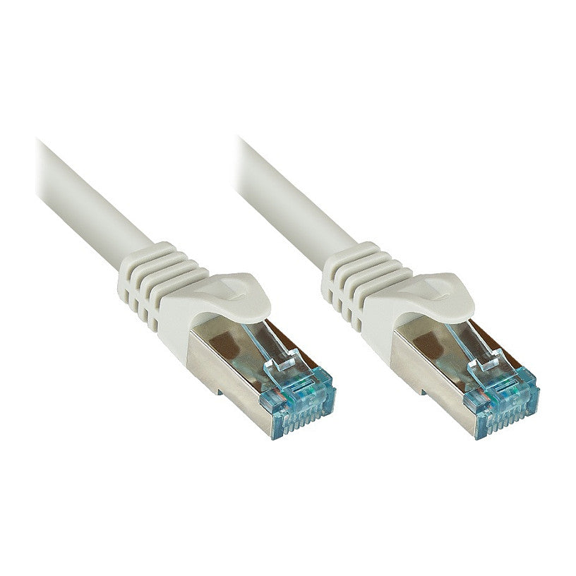Good Connections Cat.6A Patchkabel Industrie UL grau 0,5m
