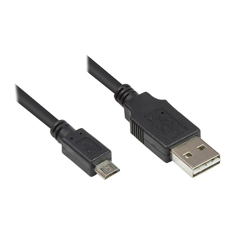 Good Connections USB2.0 Kabel EASY A-Micro B schw. 0,5m