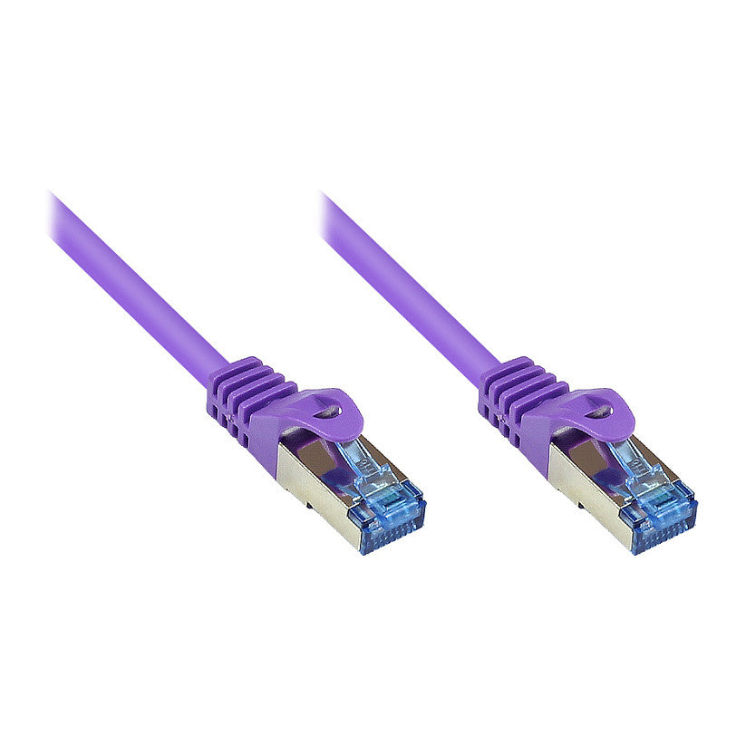 Good Connections Cat.6A Patchkabel S/FTP HF violett 7,5m