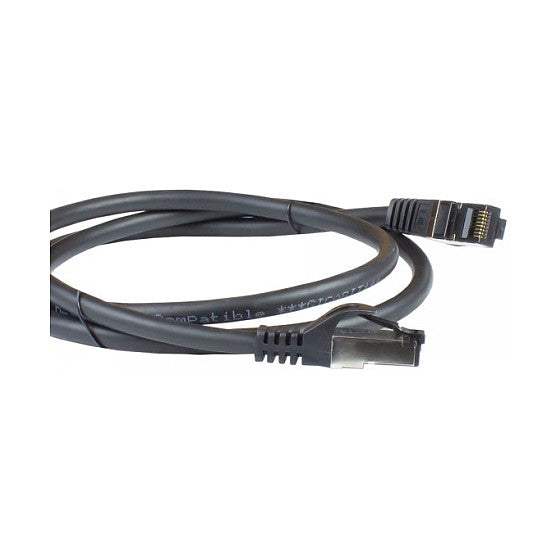 Good Connections Cat.6A Patchkabel PUR S/FTP HF schw. 0,5m