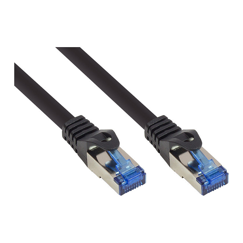 Good Connections Cat.6A Patchkabel SmartFLEX HF schwarz 1m