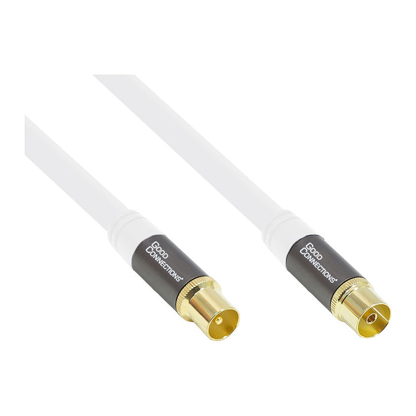 Good Connections TV Antennenkabel SmartFLEX weiß 1,5m