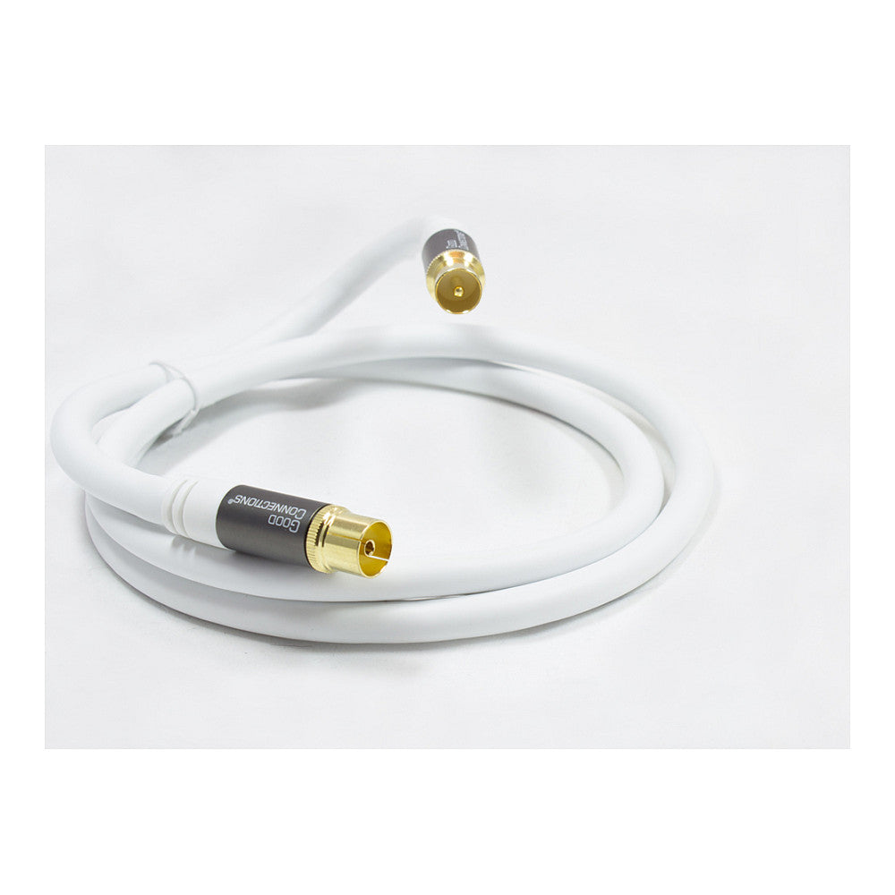 Good Connections TV Antennenkabel SmartFLEX weiß 1,5m