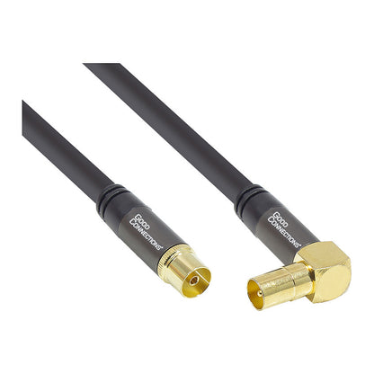 Good Connections TV Antennenkabel SmartFLEX gew schw. 1,5m