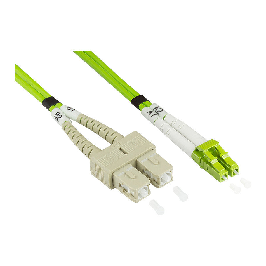 Good Connections LWL Dpx Patchkabel OM5 MM 50/125Á LC/SC 3m