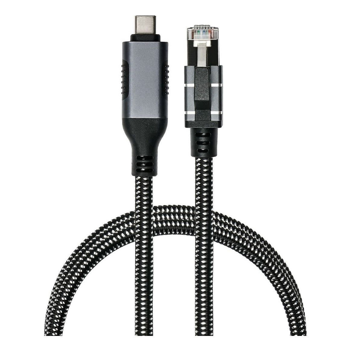 Good Connections Ethernet-Kabel USB-C RJ45, anthrazit, 2,0m