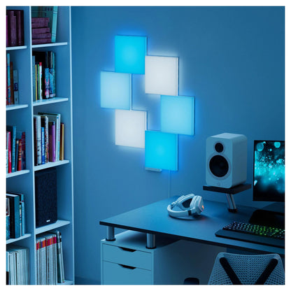 Nanoleaf Blocks Big Squares Starter Kit, 6er-Pack