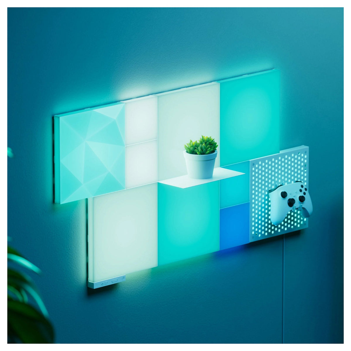 Nanoleaf Blocks Textured Squares Expansion Pack, 2er-Pack