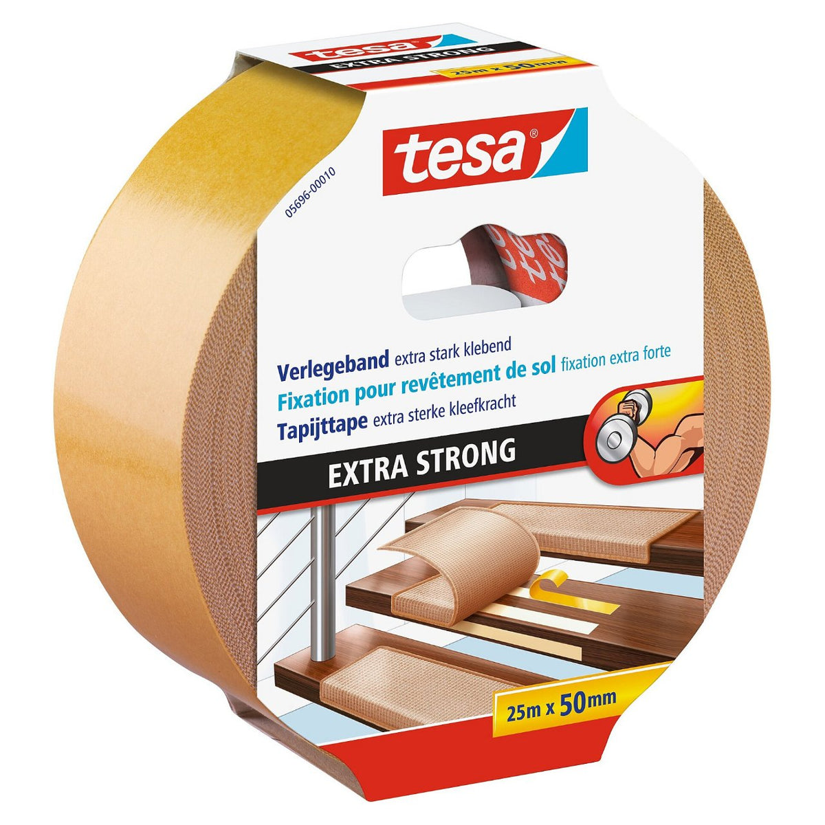 05686-00018-11 TESA Klebeband weiss 50mm