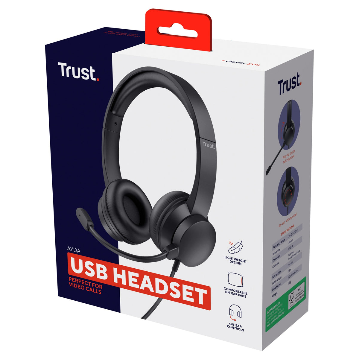 Trust Ayda USB PC Headset