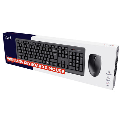 Trust Primo Wireless Desktopset DE