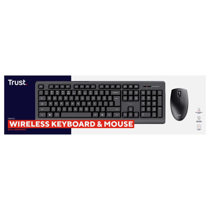 Trust Primo Wireless Desktopset DE
