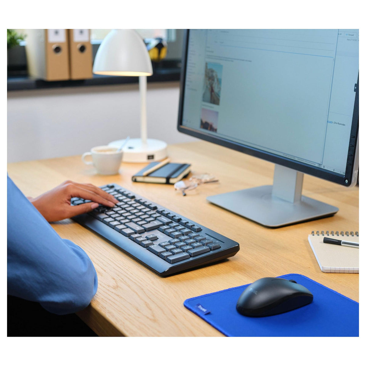 Trust Primo Wireless Desktopset DE