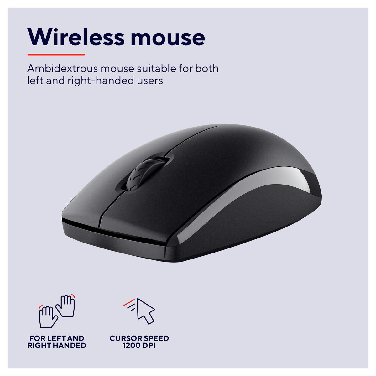Trust Primo Wireless Desktopset DE