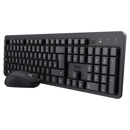 Trust TKM-360 - Tastatur-und-Maus-Set - DE schwarz (“b2b brown box")