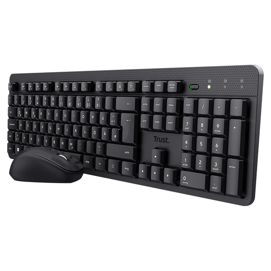 Trust TKM-360 - Tastatur-und-Maus-Set - DE schwarz (“b2b brown box")