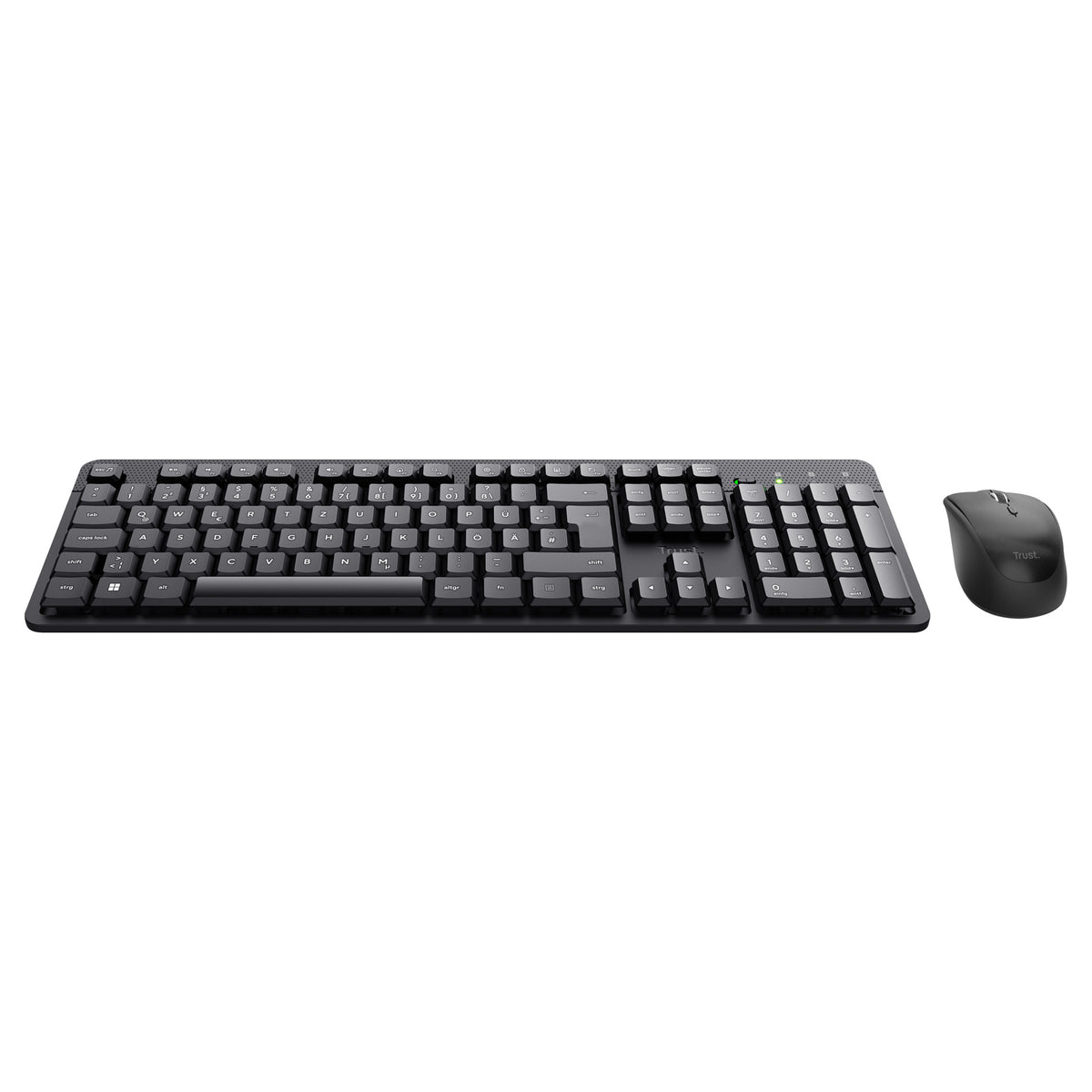 Trust TKM-360 - Tastatur-und-Maus-Set - DE schwarz (“b2b brown box")