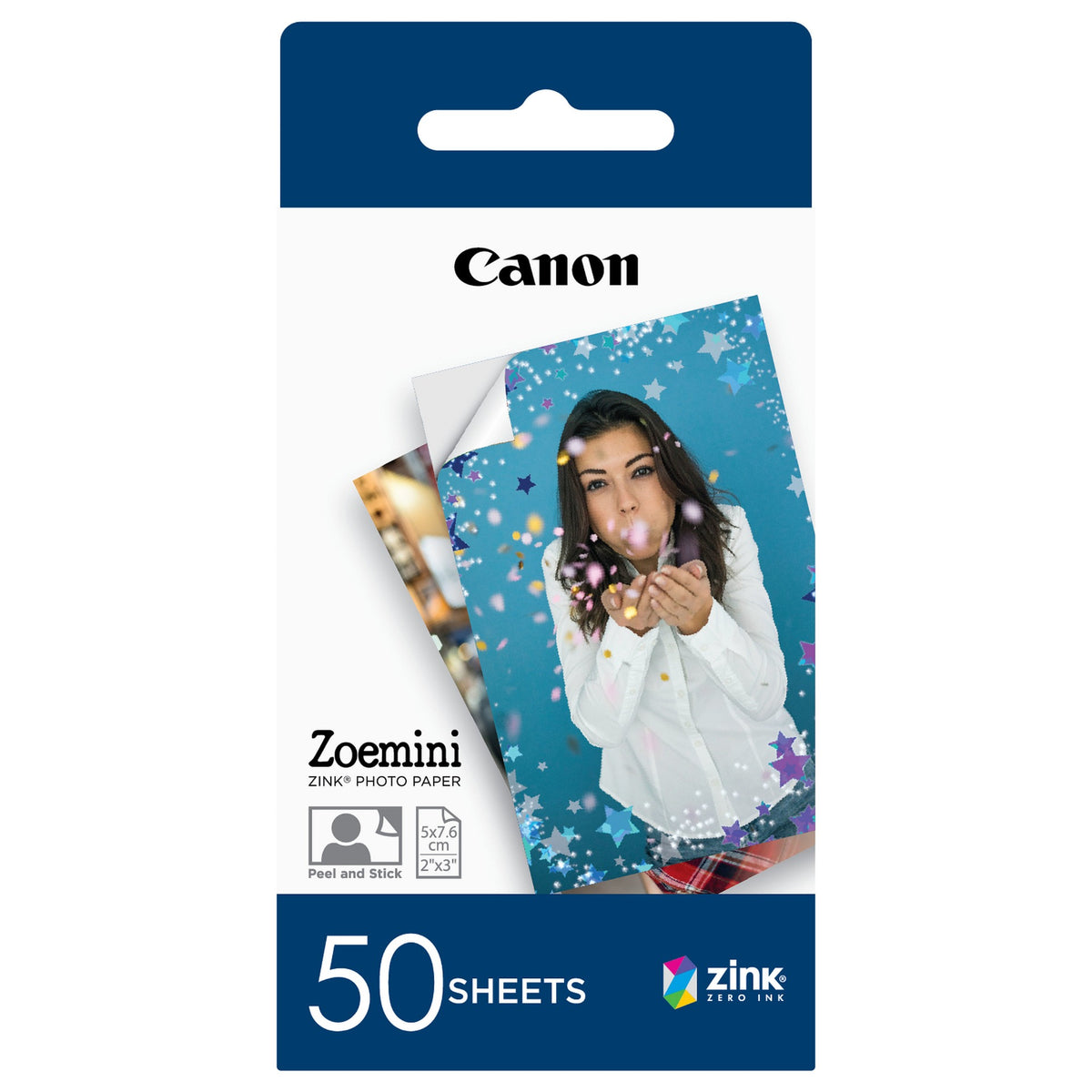 Canon ZP-2030 ZINK Fotopapier 50x75mm - 50 Blatt