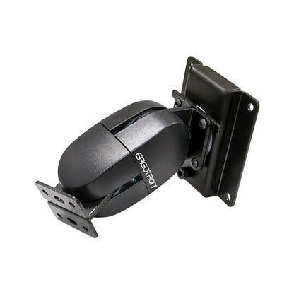 ERGOTRON Wandhalterung Serie 100 grau + schwarz neig-schwenk drehbar bis 68,6cm 27Zoll max 11,3kg. VESA 75x75 100x100mm