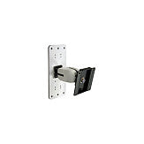 ERGOTRON Wandhalterung Serie 100 grau + schwarz neig-schwenk drehbar bis 68,6cm 27Zoll max 11,3kg. VESA 75x75 100x100mm