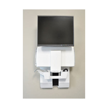 ERGOTRON StyleView Vertical Lift weiss herausziehbare Tastatur Mausablage+Scannerhalterung Display bis 61cm 24Zoll