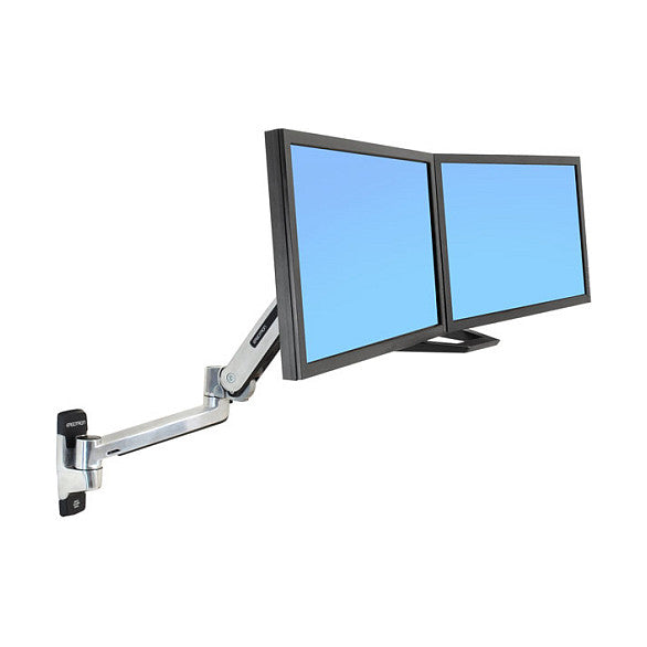 ERGOTRON LX HD Sit-Stand Wall Mount LCD Arm max 13,6kg. anheben 51cm neigen 80 Grad schwenken 360 Grad drehen 90 Grad